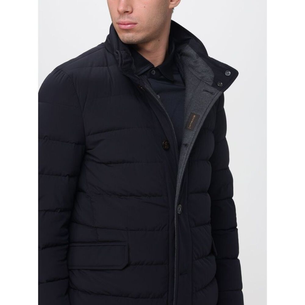 Moorer Jacket Men Blue - Picture 4 of 4